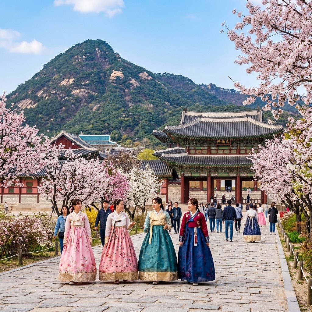 Hàn Quốc - Gyeongbokgung Seoul